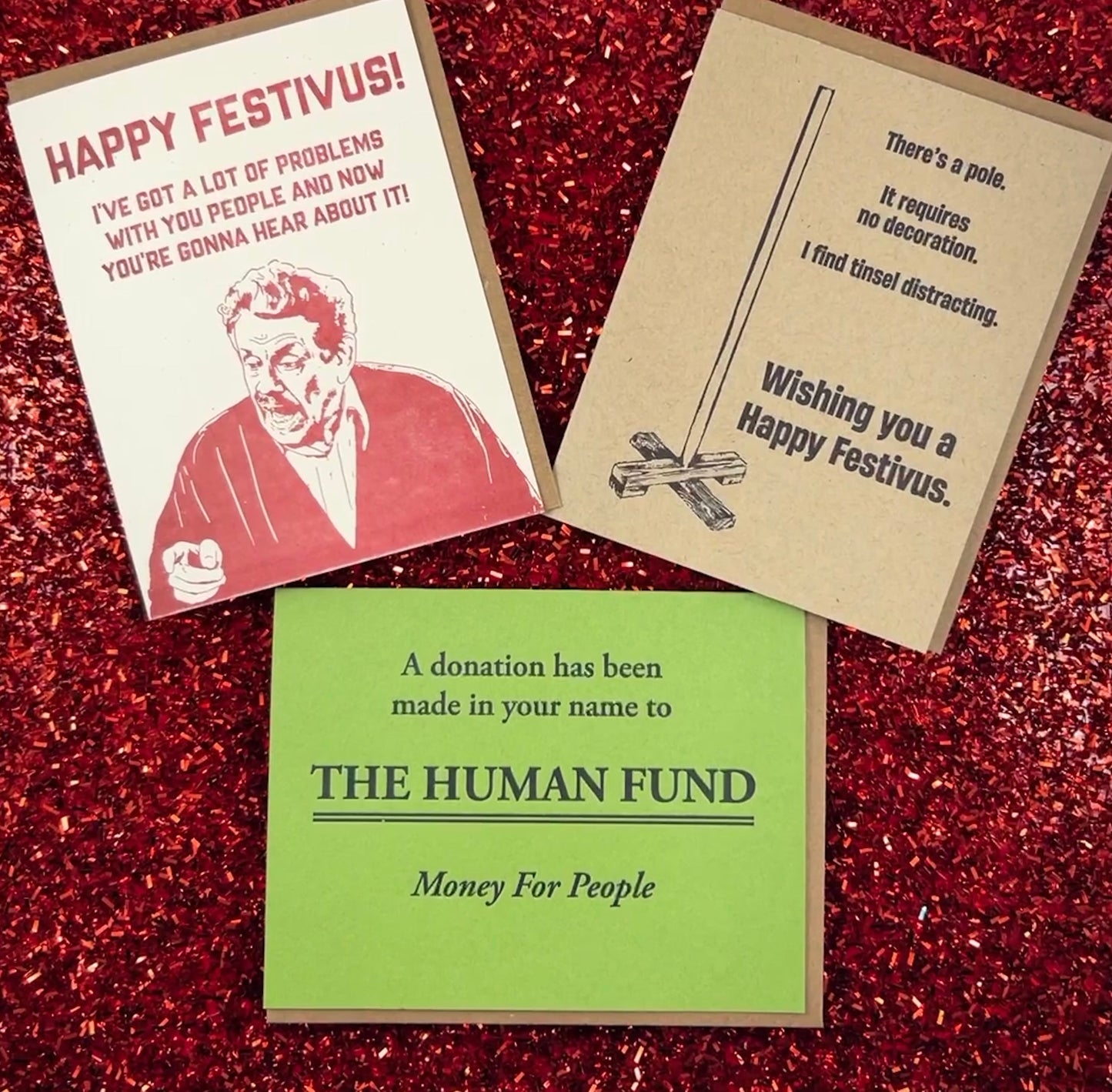 The Human Fund Greeting Card
