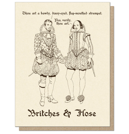 Britches & Hose. Series Original. Greeting Card