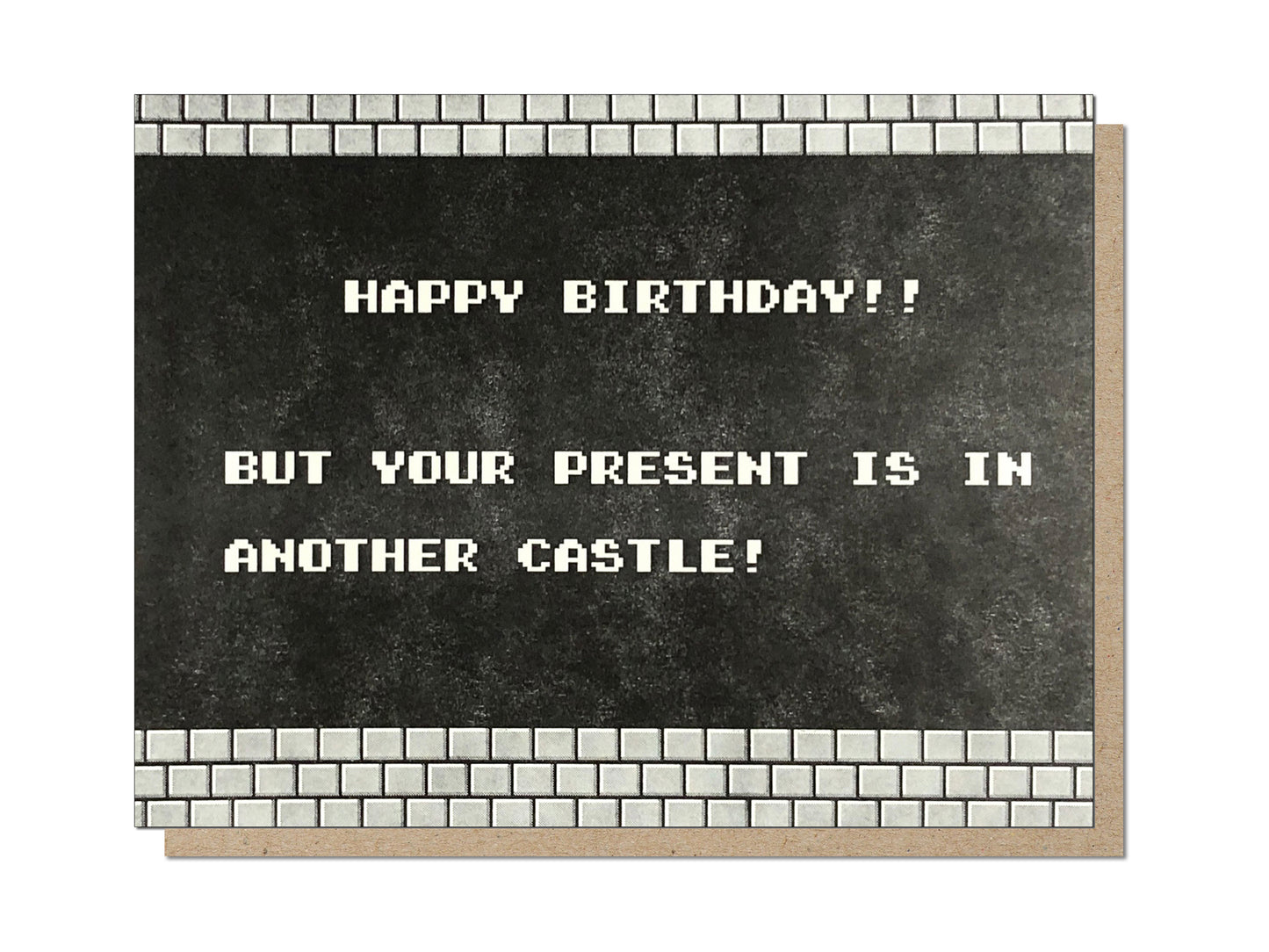 Classic Gamer Birthday Card