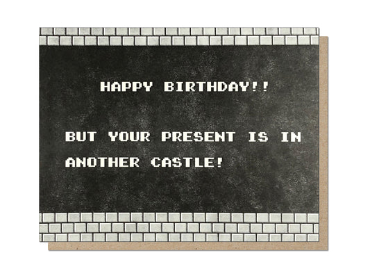 Classic Gamer Birthday Card