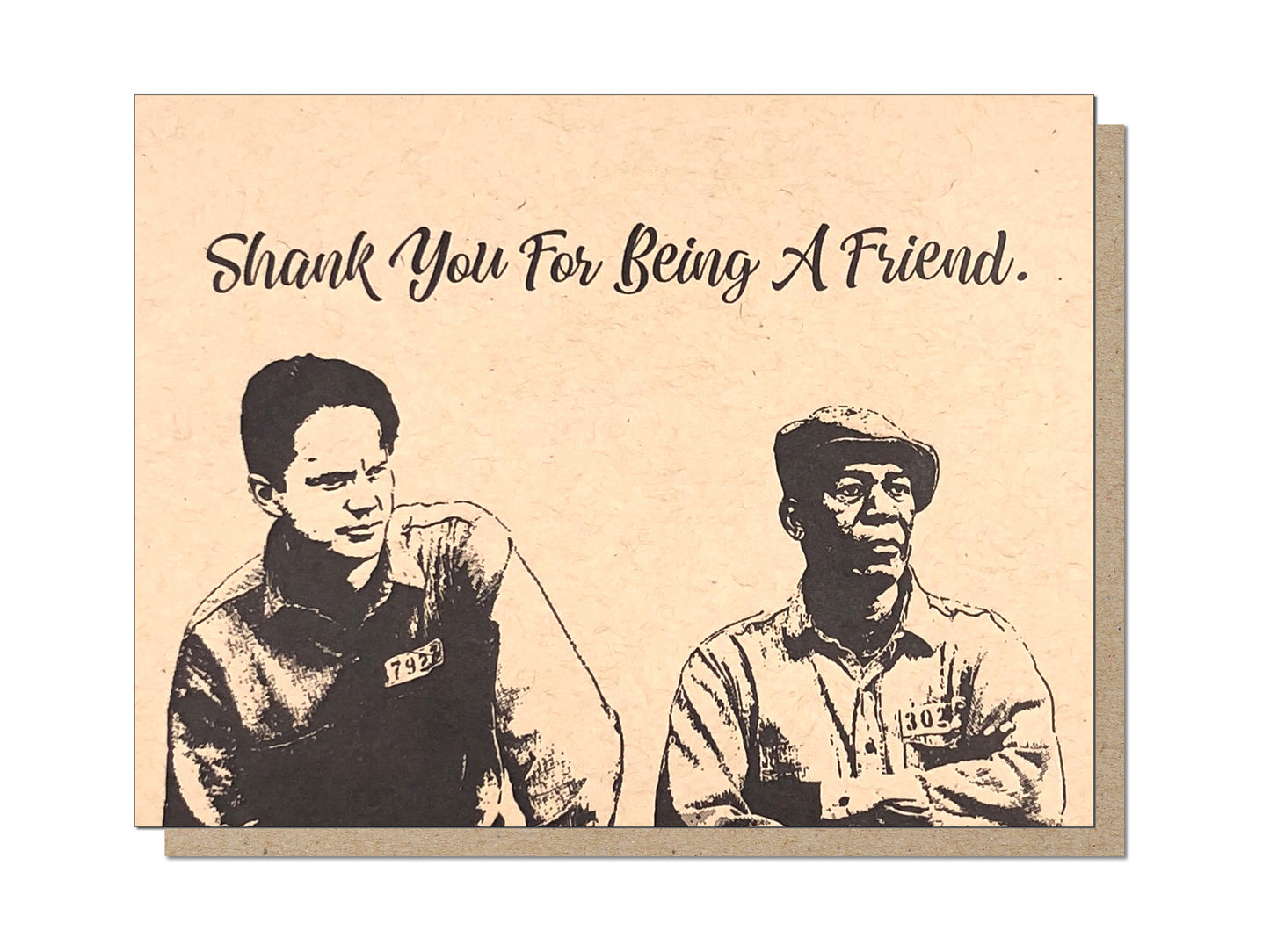 Shank You For Being a Friend Card