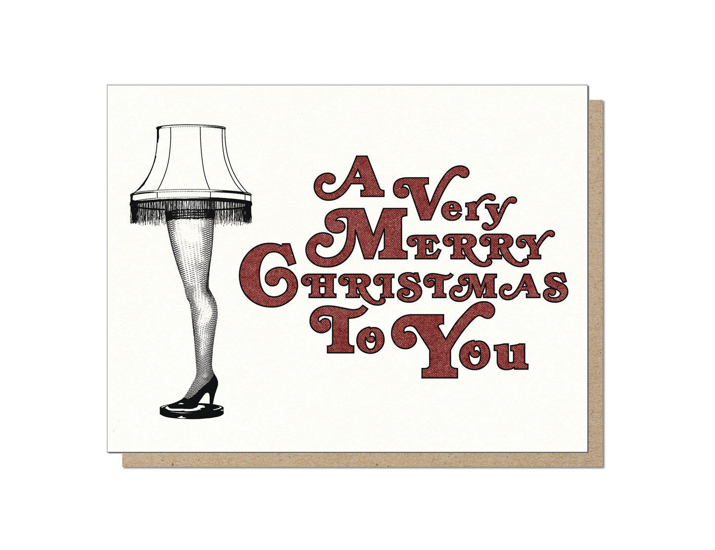 Leglamp Christmas Card