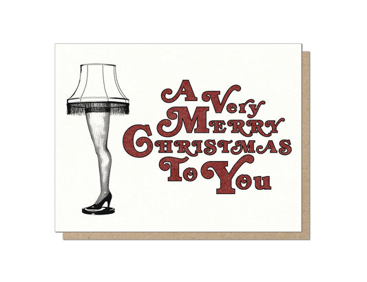 Leglamp Christmas Card