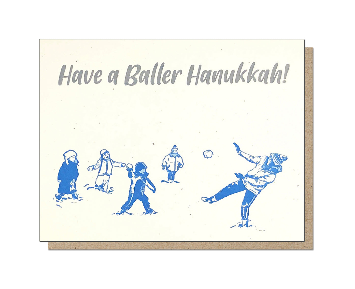 Baller Hanukkah Card