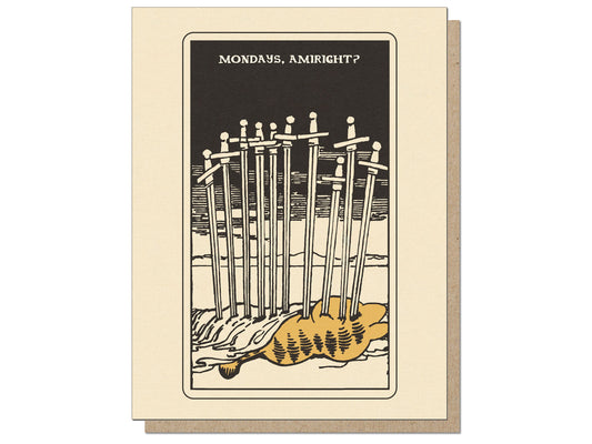 Monday Swords Tarot