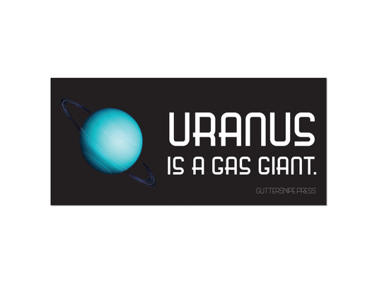 Uranus Gas Giant Sticker