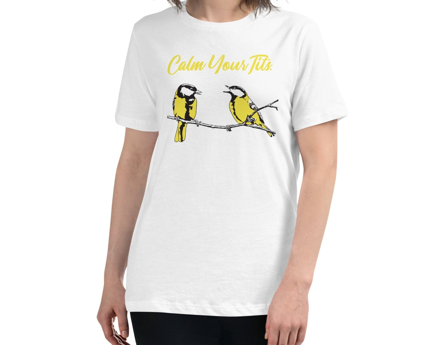 Calm Your Tits Women's Cut T-Shirt